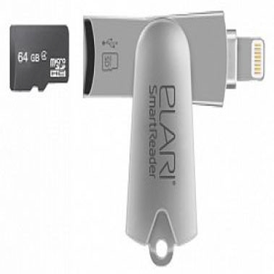 Внешний накопитель USB-Flash 2.0/Lightning Elari SmartReader Drive  - цена, характеристики, отзывы, рассрочка, фото 3