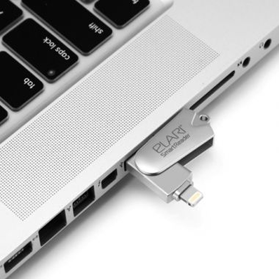 Внешний накопитель USB-Flash 2.0/Lightning Elari SmartReader Drive  - цена, характеристики, отзывы, рассрочка, фото 4