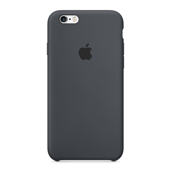Чехол Apple Silicone Case for iPhone 6/6S Charcoal Gray - цена, характеристики, отзывы, рассрочка, фото 1