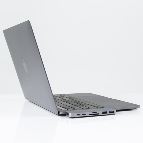 USB-хаб HyperDrive Thunderbolt 3 USB-C Hub for MacBook Pro Silver - цена, характеристики, отзывы, рассрочка, фото 3
