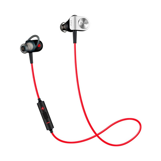 Навушники Meizu EP-51 Bluetooth Sports Earphones Black/Red - ціна, характеристики, відгуки, розстрочка, фото 1