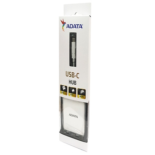 Переходник ADATA USB-C x 1/USB-A 3.1 x 2/HDMI x 1 White - цена, характеристики, отзывы, рассрочка, фото 4