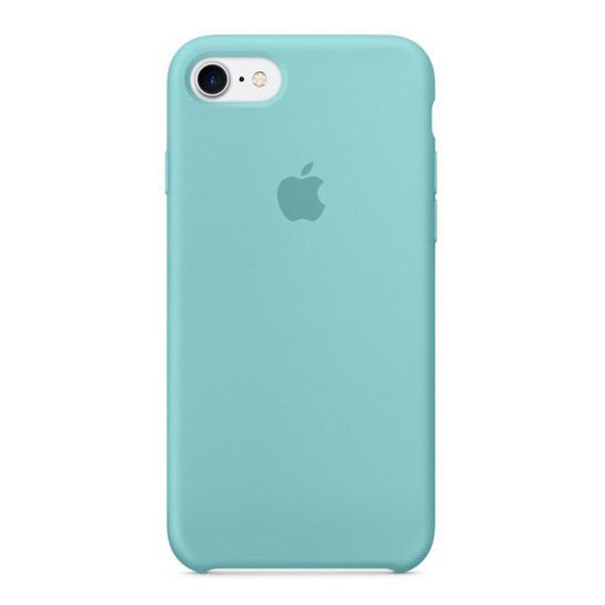 Чохол Apple Silicone Case for iPhone 8/7 Sea Blue* - ціна, характеристики, відгуки, розстрочка, фото 1