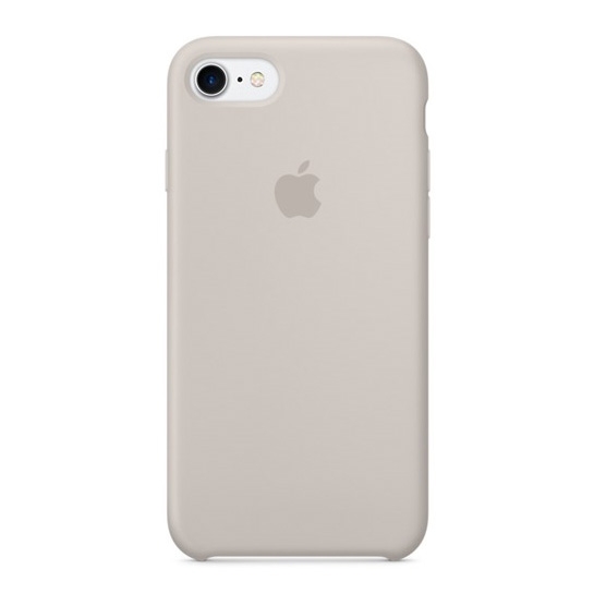 Чехол Apple Silicone Case for iPhone 8/7 Stone* - цена, характеристики, отзывы, рассрочка, фото 1