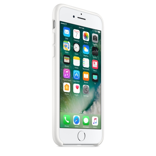 Чохол Apple Silicone Case for iPhone 8/7 White* - ціна, характеристики, відгуки, розстрочка, фото 4