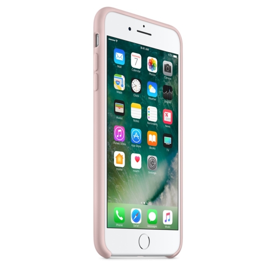 Чохол Apple Silicone Case for iPhone 8 Plus/7 Plus Pink Sand - ціна, характеристики, відгуки, розстрочка, фото 4
