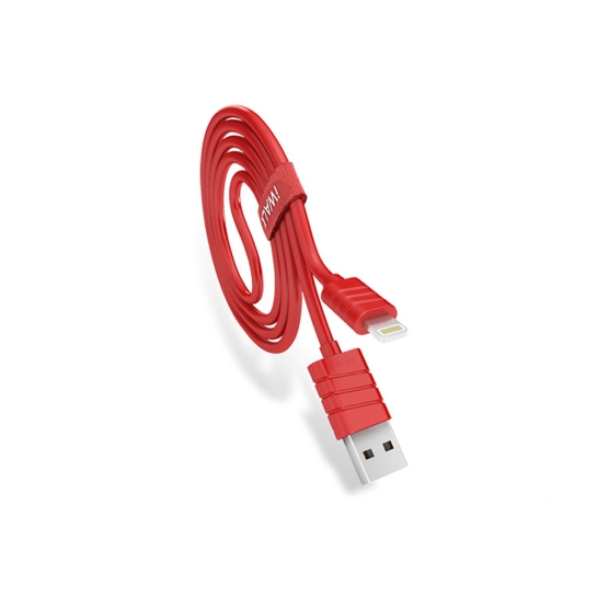 Кабель iWALK Lightning cable 8 pin for iPhone Red - ціна, характеристики, відгуки, розстрочка, фото 2