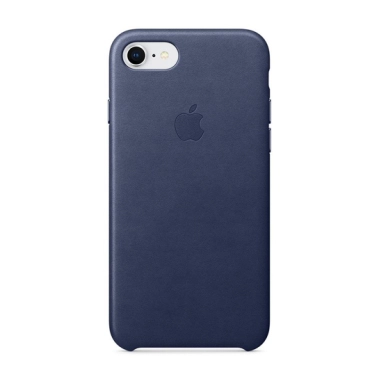 Чехол Leather Case for iPhone 8/7 Midnight Blue Original Assembly* - цена, характеристики, отзывы, рассрочка, фото 1