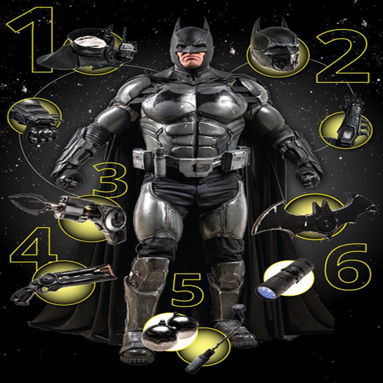Б/У Функциональный костюм Бэтмена - ціна, характеристики, відгуки, розстрочка, фото 2