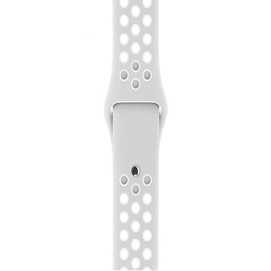 Смарт Годинник Apple Watch Nike+ 38mm Silver Aluminum Case with Pure Platinum/White Nike Sport Band - ціна, характеристики, відгуки, розстрочка, фото 4