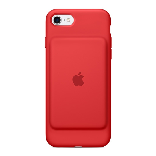 Чехол Apple Smart Battery Case for iPhone 8/7 Red - цена, характеристики, отзывы, рассрочка, фото 1