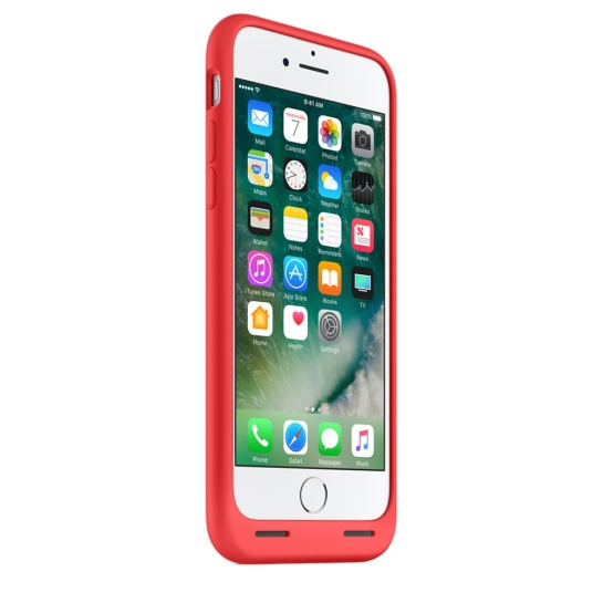 Чехол Apple Smart Battery Case for iPhone 8/7 Red - цена, характеристики, отзывы, рассрочка, фото 3