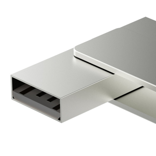 Внешний накопитель USB-Flash/Lightning 32 Gb Baseus Mini Mfi Disk Silver - цена, характеристики, отзывы, рассрочка, фото 4