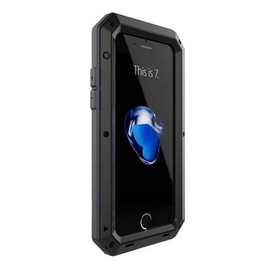 Чохол Lunatik Taktik Extreme Metal Case for iPhone 8/7 Black* - ціна, характеристики, відгуки, розстрочка, фото 3