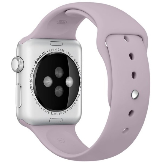 Ремінець Apple Sport Band for Apple Watch 42mm/44mm Lavender - ціна, характеристики, відгуки, розстрочка, фото 2