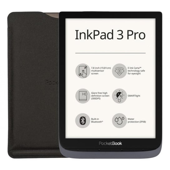 Електронна книга PocketBook InkPad 3 Pro 740 Metal Gray - ціна, характеристики, відгуки, розстрочка, фото 2