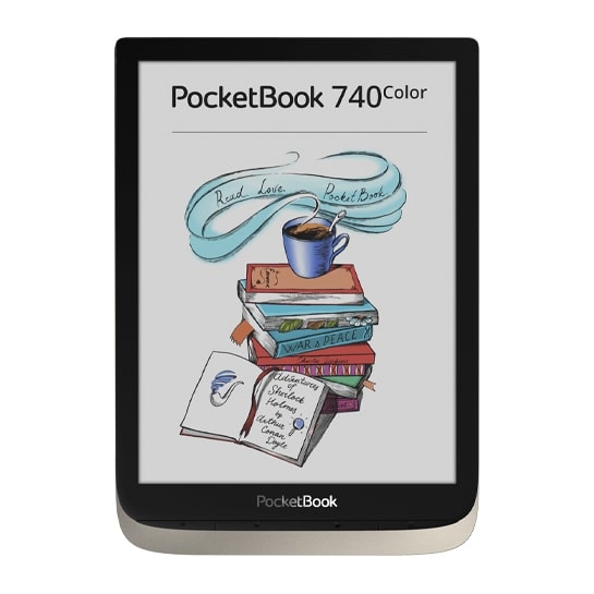 Електронна книга PocketBook 740 Color Moon Silver - ціна, характеристики, відгуки, розстрочка, фото 1