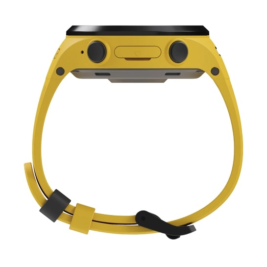 Дитячі смарт-годинник Elari KidPhone 4G Round Yellow з GPS-трекером и видеозвонками - ціна, характеристики, відгуки, розстрочка, фото 6