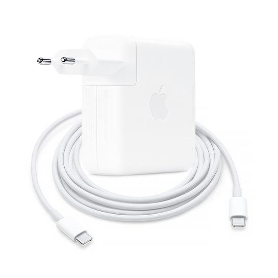 Комплект зарядки для Macbook (Apple 87W USB-C Power Adapter + Кабель Apple USB-C Charge Cable 2m) - ціна, характеристики, відгуки, розстрочка, фото 1