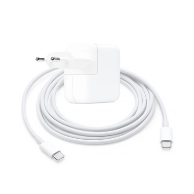 Комплект зарядки для Macbook (Apple 30W USB-C Power Adapter + Кабель Apple USB-C Charge Cable 2m) - цена, характеристики, отзывы, рассрочка, фото 1