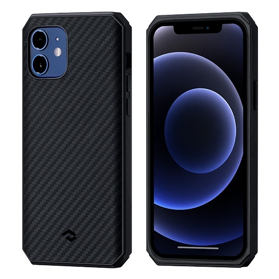 Чехол Pitaka MagEZ Pro 2 Twill Case for iPhone 12 Black/Gray - цена, характеристики, отзывы, рассрочка, фото 1