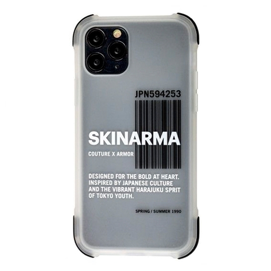 Чохол SkinArma Shirudo Anti-Shock Case for iPhone 11 Pro Transparent/Black - ціна, характеристики, відгуки, розстрочка, фото 1
