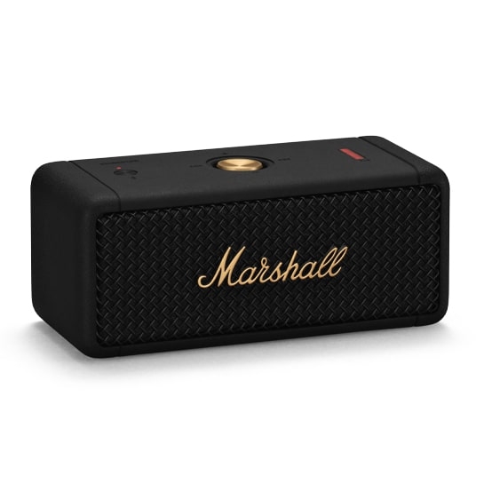 Портативна акустика Marshall Portable Speaker Emberton Black and Brass - ціна, характеристики, відгуки, розстрочка, фото 2