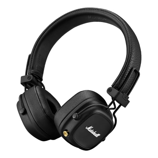 Навушники Marshall Major IV Bluetooth Black - ціна, характеристики, відгуки, розстрочка, фото 1