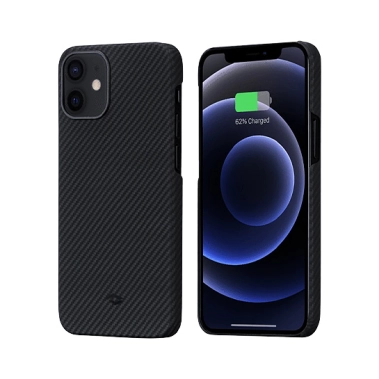 Чехол Pitaka Air Case Twill for iPhone 12 Mini Black/Grey - цена, характеристики, отзывы, рассрочка, фото 1