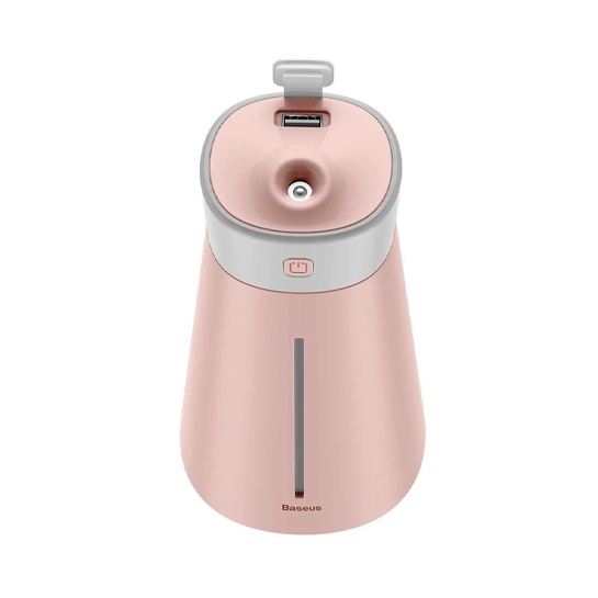 Зволожувач повітря Baseus Slim Waist Humidifier (with accessories) Pink - ціна, характеристики, відгуки, розстрочка, фото 2