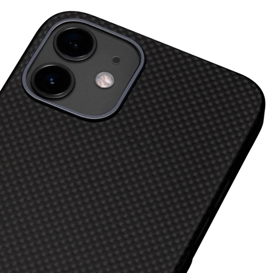 Чехол Pitaka MagEZ Plain Case for iPhone 12 Black/Grey - цена, характеристики, отзывы, рассрочка, фото 4