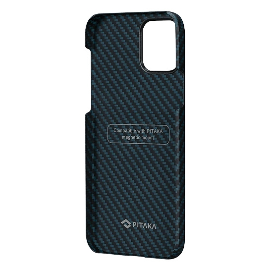 Чехол Pitaka MagEZ Twill Case for iPhone 12 Pro Black/Blue - цена, характеристики, отзывы, рассрочка, фото 2