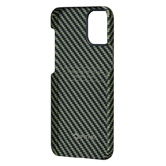 Чехол Pitaka MagEZ Twill Case for iPhone 12 Pro Black/Yellow - цена, характеристики, отзывы, рассрочка, фото 2