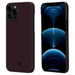 Чохол Pitaka MagEZ Plain Case for iPhone 12 Pro Max Black/Red