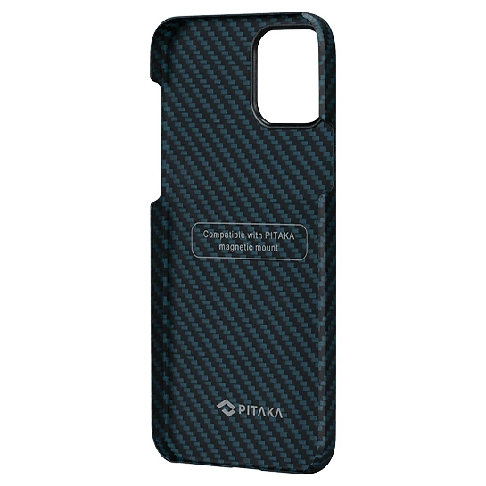 Чохол Pitaka MagEZ Twill Case for iPhone 12 Pro Max Black/Blue - ціна, характеристики, відгуки, розстрочка, фото 2