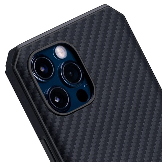 Чехол Pitaka MagEZ Pro 2 Twill Case for iPhone 12 Pro Max Black/Grey - цена, характеристики, отзывы, рассрочка, фото 3
