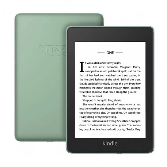 Електронна книга Amazon Kindle Paperwhite 10th Gen. 8GB Sage - ціна, характеристики, відгуки, розстрочка, фото 1