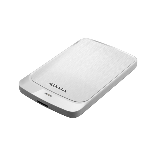 Зовнішній жорсткий диск ADATA HV320 Slim 2TB USB 3.2 White - ціна, характеристики, відгуки, розстрочка, фото 2