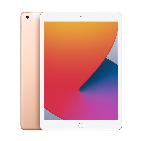 Б/У Планшет Apple iPad 8 10.2" Retina 128Gb Wi-Fi + 4G Gold 2020 (Ідеальний)