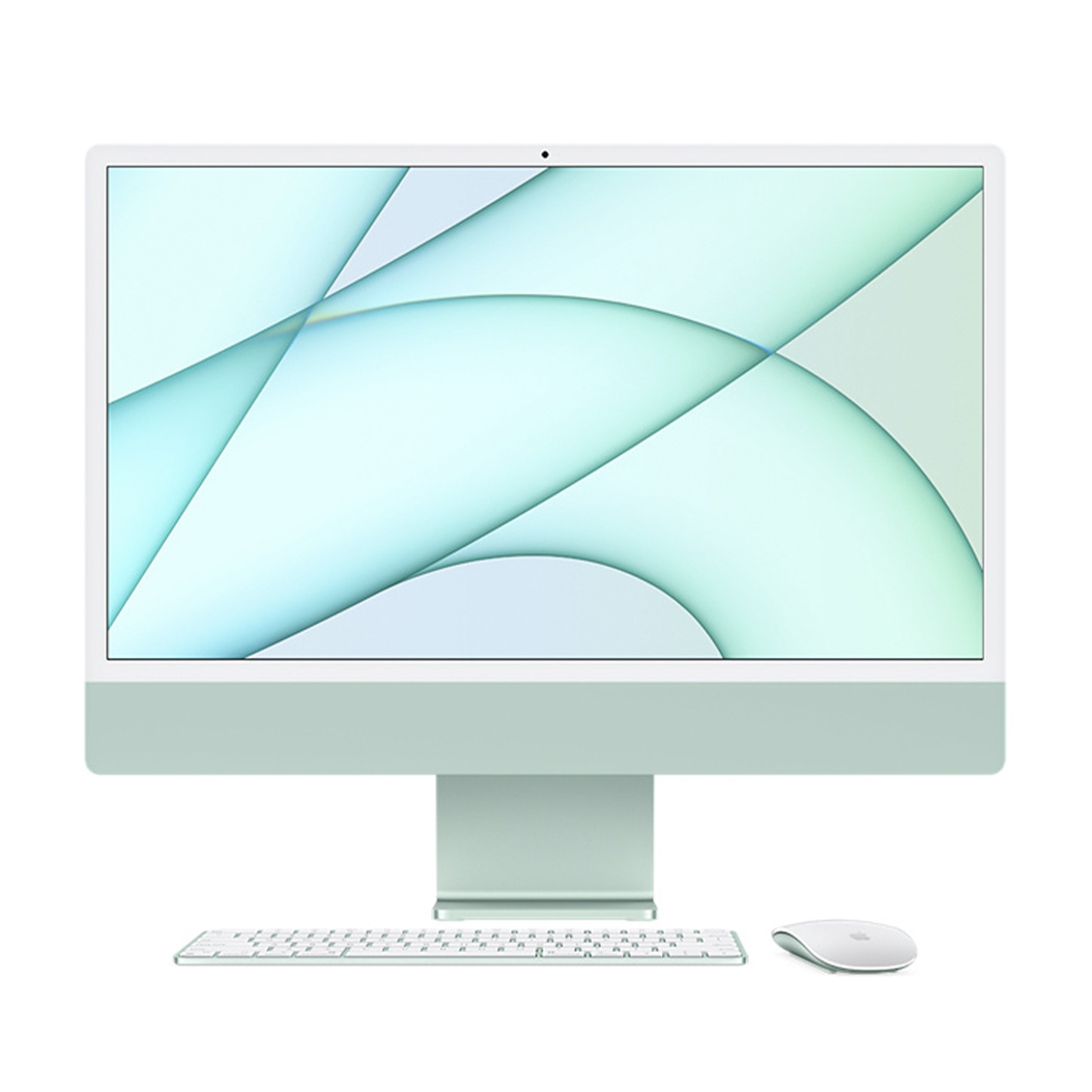 Моноблок Apple iMac 24" M1 Chip 256Gb/8GPU Green 2021 (MGPH3) - ціна, характеристики, відгуки, розстрочка, фото 1