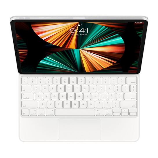 Чехол-клавиатура Apple Magic Keyboard White for iPad Pro 12.9" (2018-2021) - цена, характеристики, отзывы, рассрочка, фото 1