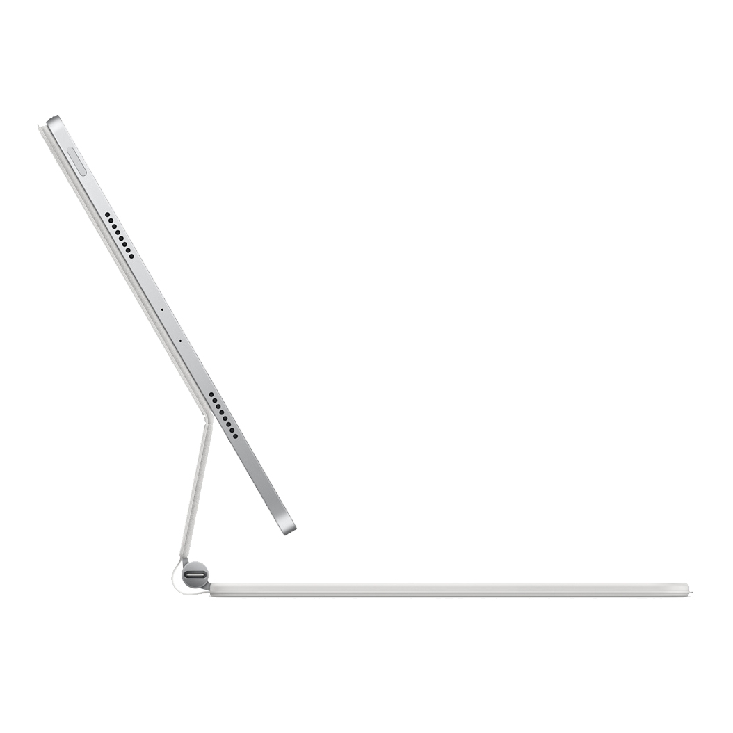 Чохол-клавіатура Apple Magic Keyboard White for iPad Air 4 10.9"/iPad Pro 11" (2018-2021) - ціна, характеристики, відгуки, розстрочка, фото 3