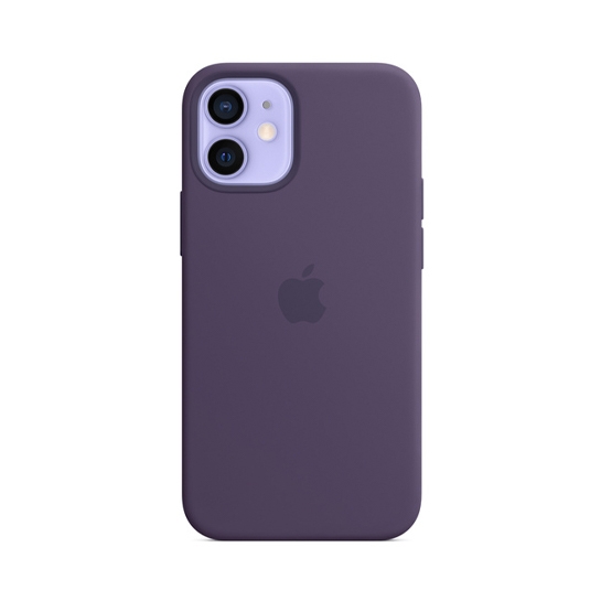 Чехол Apple Silicone Case with MagSafe for iPhone 12 Mini Amethyst - цена, характеристики, отзывы, рассрочка, фото 1