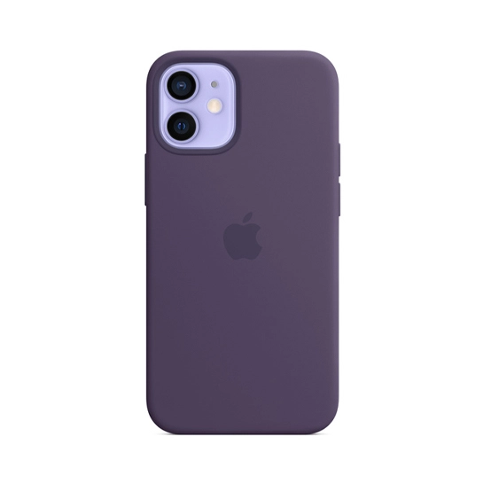 Чехол Apple Silicone Case with MagSafe for iPhone 12 Mini Amethyst