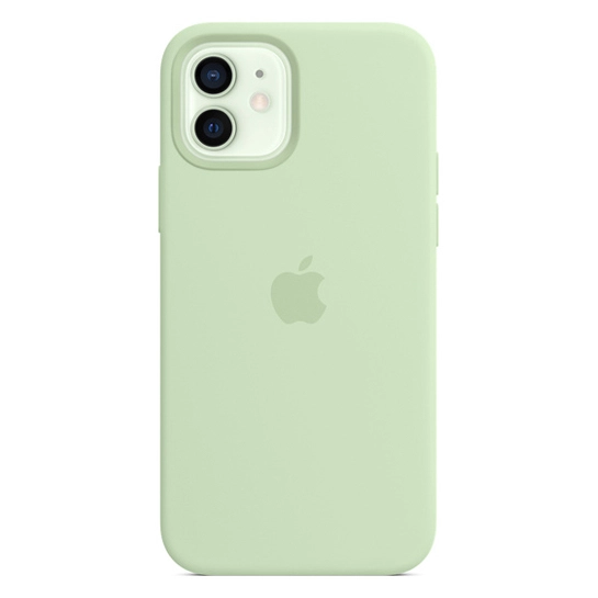 Чехол Apple Silicone Case with MagSafe for iPhone 12/12 Pro Pistachio