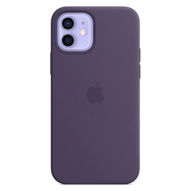 Чехол Apple Silicone Case with MagSafe for iPhone 12/12 Pro Amethyst - цена, характеристики, отзывы, рассрочка, фото 1