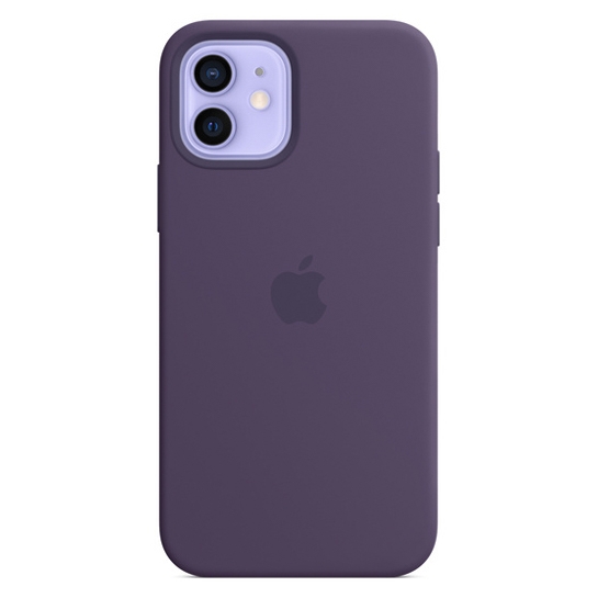 Чохол Apple Silicone Case with MagSafe for iPhone 12/12 Pro Amethyst - цена, характеристики, отзывы, рассрочка, фото 1