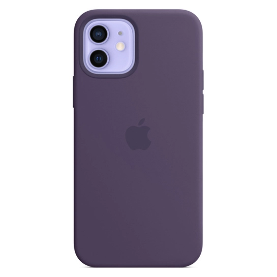 Чехол Apple Silicone Case with MagSafe for iPhone 12/12 Pro Amethyst