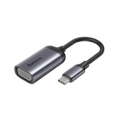 Переходник Baseus Enjoyment Series Type-C VGA HUB Convertor - цена, характеристики, отзывы, рассрочка, фото 1