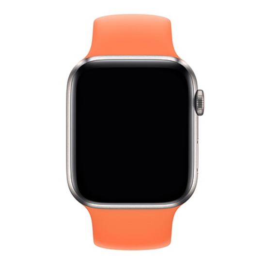 Ремінець Apple Watch Solo Loop 42mm/44mm Kumquat - Size 4 - ціна, характеристики, відгуки, розстрочка, фото 2